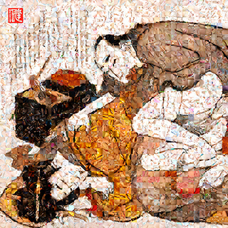 百景借景「つひの雛形（第七図）」
Hyakkei Shakkei Tsuhi no hinagata(FIG.7)