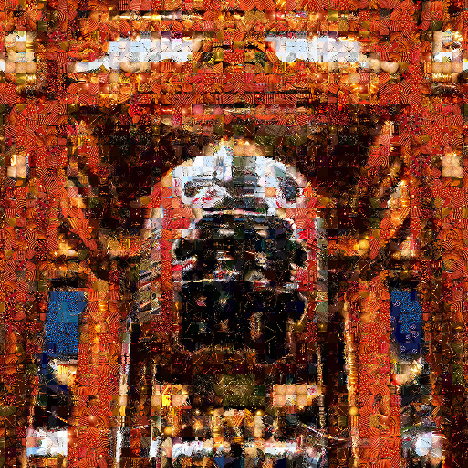 祭・百景借景「神々のかたち（大提灯「小舟町」・金龍山浅草寺宝蔵門）」　Matsuri・Hyakkei Shakkei “Figures of Gods(The giant lantern KOBUNACHO・Kinryū-zan Sensō-ji Temple Hozo-mon Gate)”